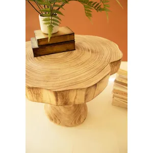 Live-Edge Wood Accent Table 2