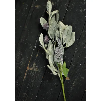 Lavendar Lambsear 18in Pick