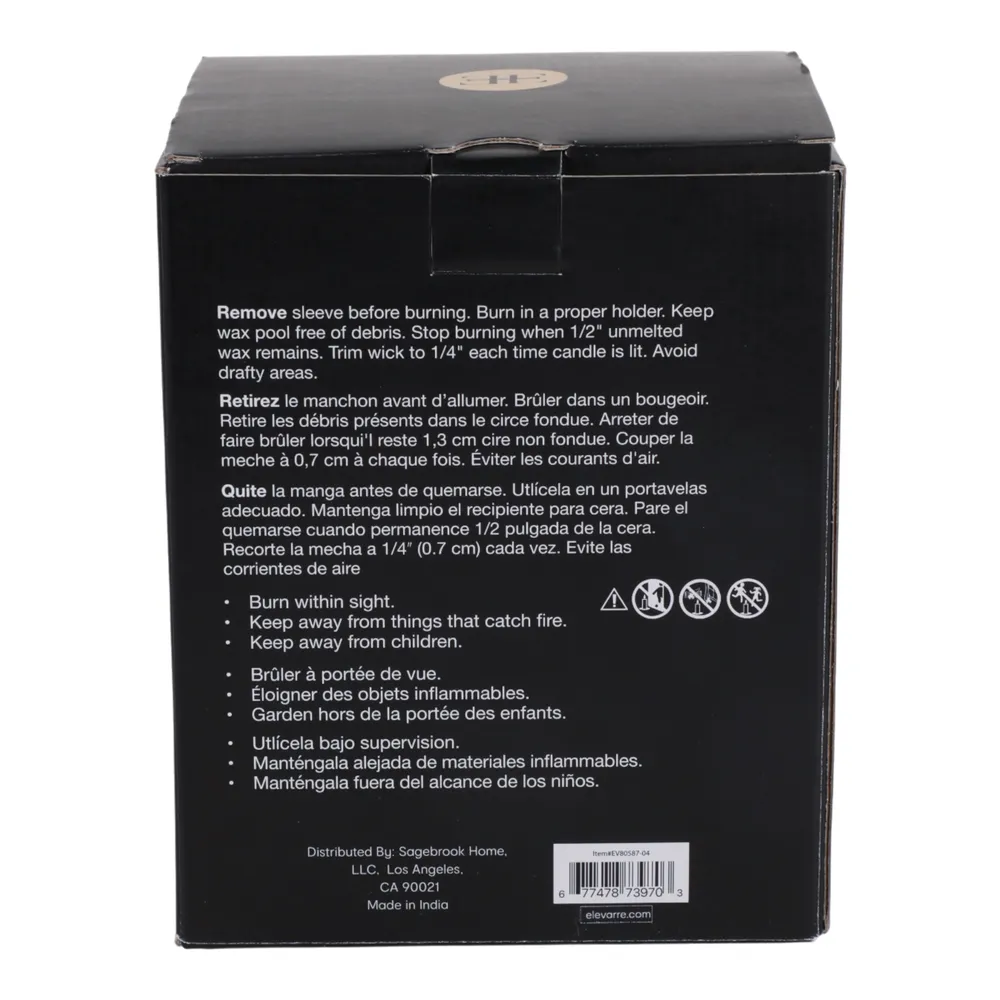 ROWANSTONE SERENE GINGER & TAMBOUR CANDLE 7 (IN)