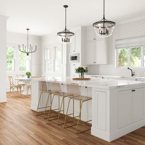 Boyer 18'' Wide 4-Light Pendant - Matte Black 6