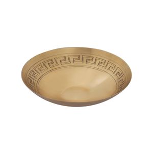 Greek Key Bowl - Set of 3 Brass 3