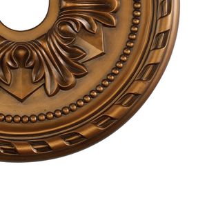 Corinthian 22'' Wide Medallion - Antique Bronze 4