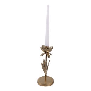 CALOAK GOLD CANDLE HOLDER 10 (IN) 3