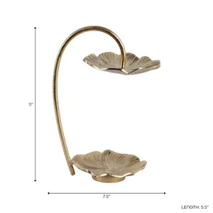 HADWICKLEY GOLD JEWELRY STAND 11 (IN) 10