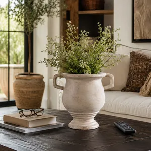ALDENWORTH BROWN VASE 12 (IN) 2