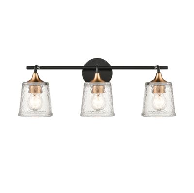 Hamy 23″ Wide 3-Light Vanity Light - Matte Black