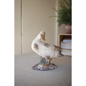 Faux Concrete Duck / Head To Side 4