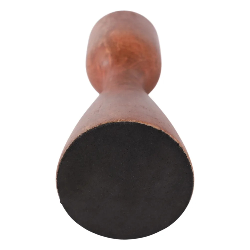 FARLEYSIDE BROWN CANDLE HOLDER 8 (IN)