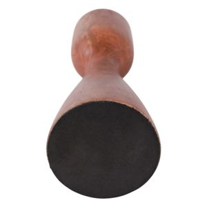 FARLEYSIDE BROWN CANDLE HOLDER 8 (IN) 8