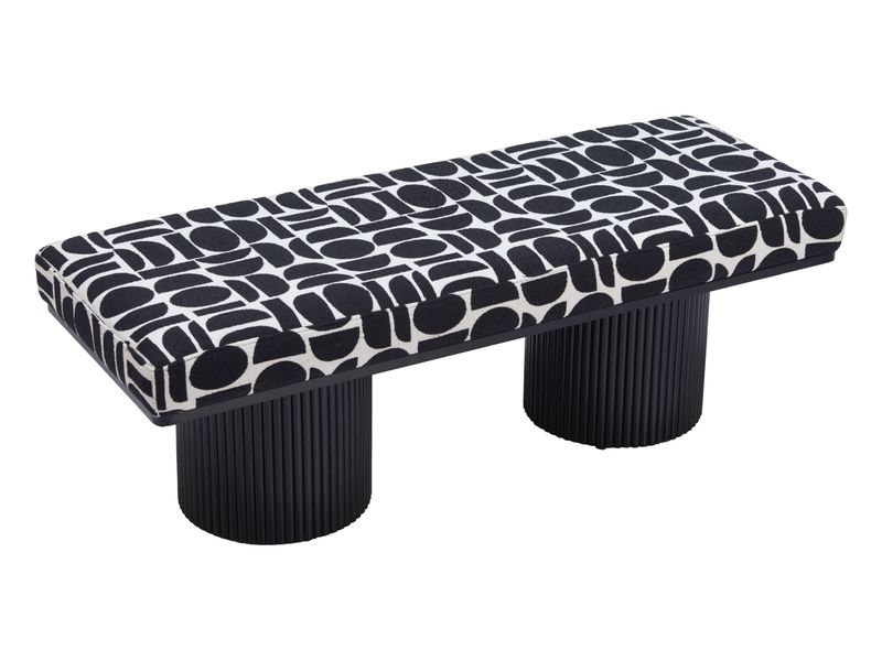 Botoia Bench Black & White 7
