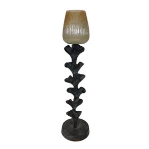 WALTONPARK SET OF 3 GRAY CANDLE HOLDER 23 (IN) 5