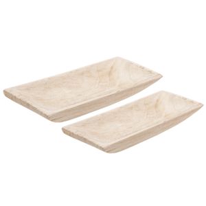 ROBINCLIFF SET OF 2 WHITE BOWLS 3 (IN) 1