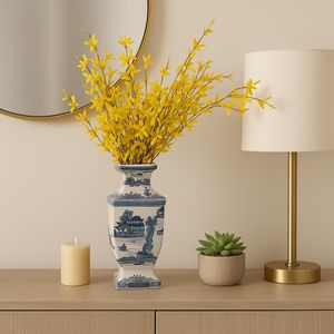 ELLENLAKE BLUE CHINOISERIE 15 (IN) 12