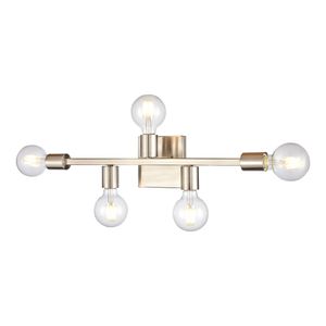 Attune 22'' Wide 5-Light Vanity Light - Satin Nickel 3