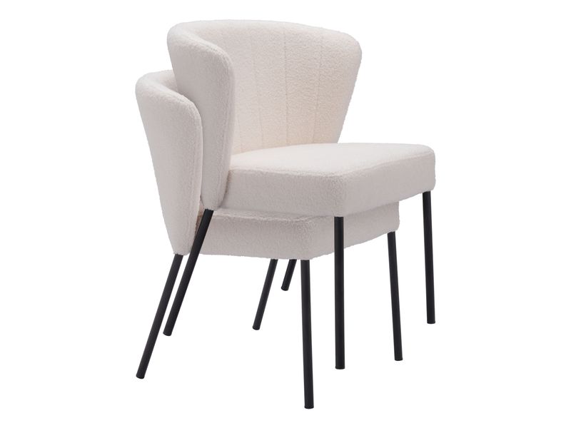 Aimee Dining Chair Cream 8