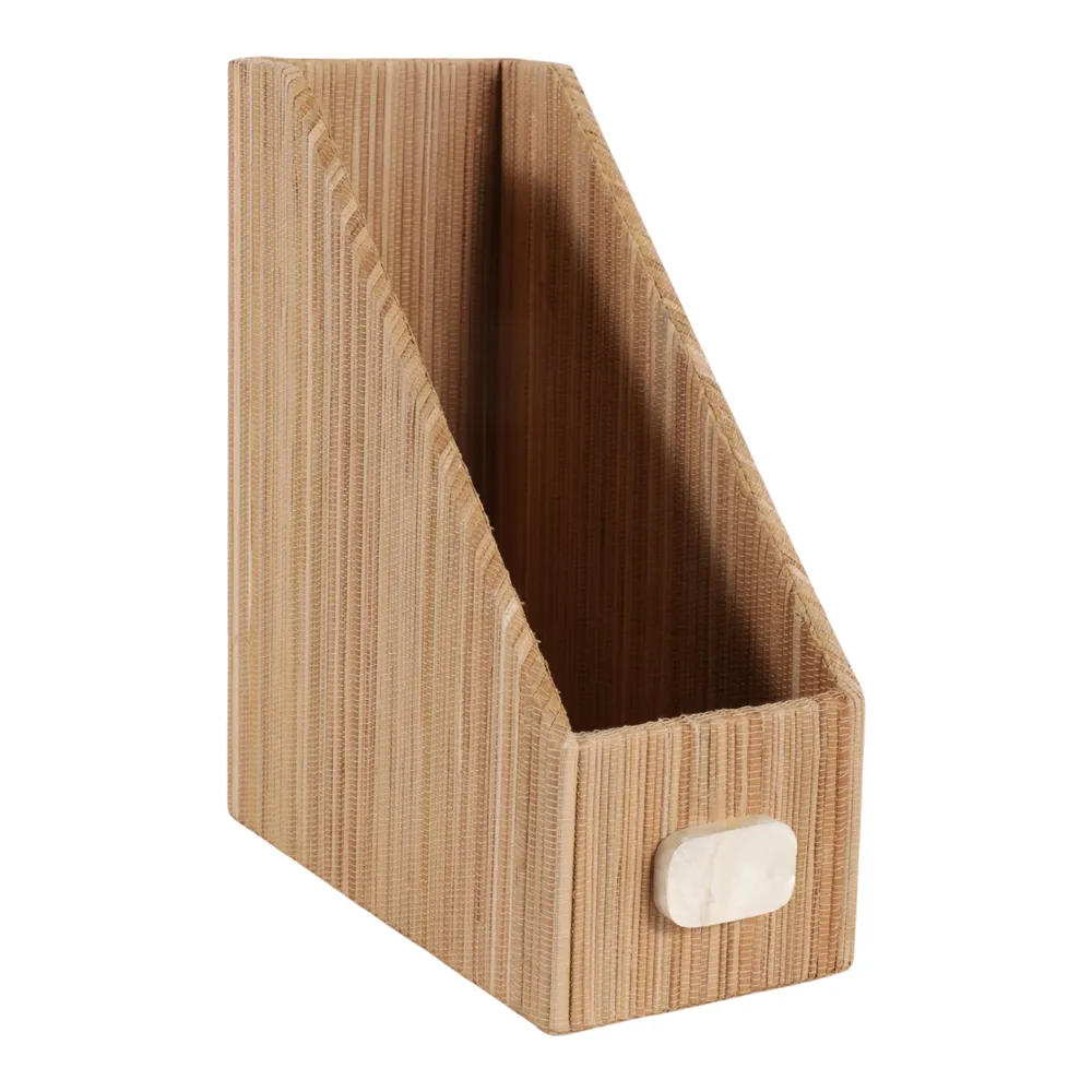 WOODSONBEACH TAN FILE ORGANIZER 12 (IN)