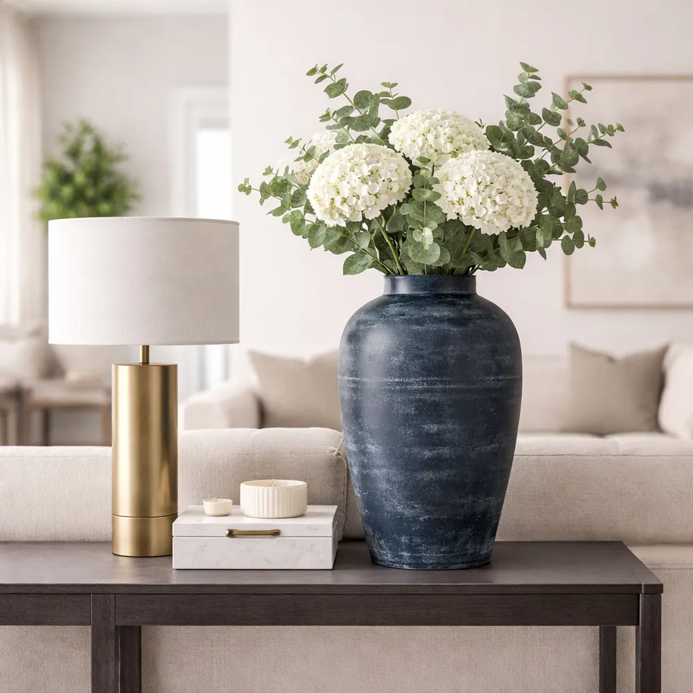 GORDONVALE BLUE VASE 20 (IN)