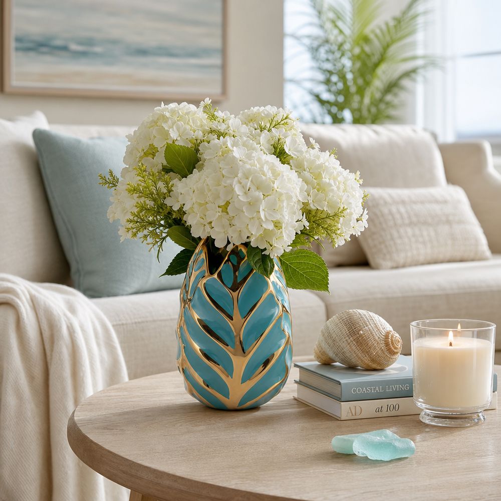 COLEHAM BLUE VASE 8 (IN)