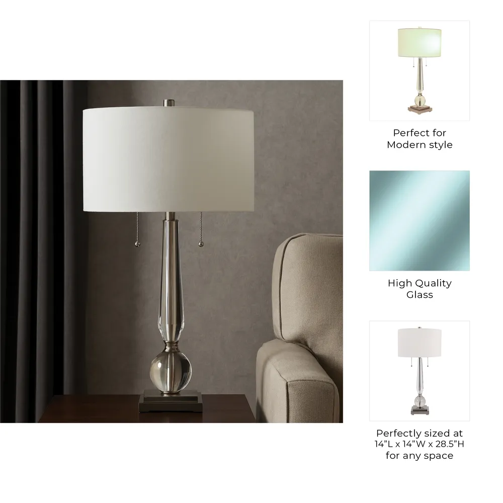 WARRENVALE GRAY LAMP 29 (IN)