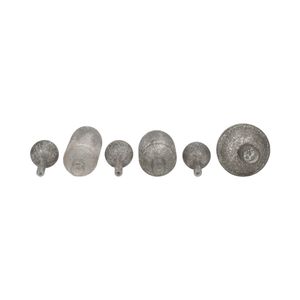 BURTONBURN SET OF 3 GRAY GLASS VASES 18 (IN) 8