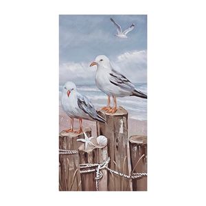 23-1/2" SEA BIRDS CANVAS ART 1
