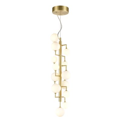 Keir 8″ Wide 13-Light Chandelier - Gold