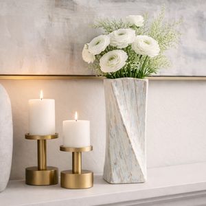 GREYSONCROSS BROWN VASE 11 (IN) 13