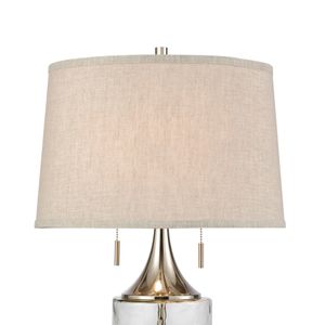 Tribeca 27'' High 2-Light Table Lamp - Clear 3
