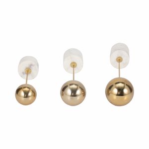 RAFESTONE SET OF 3 GOLD DECOR 18 (IN) 6