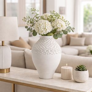 GARTONWAY IVORY VASE 13 (IN) 2