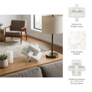 DESMONDGATE WHITE DECOR 5 (IN) 9