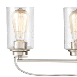 Market Square 28'' Wide 4-Light Vanity Light - Brushed Nickel 3