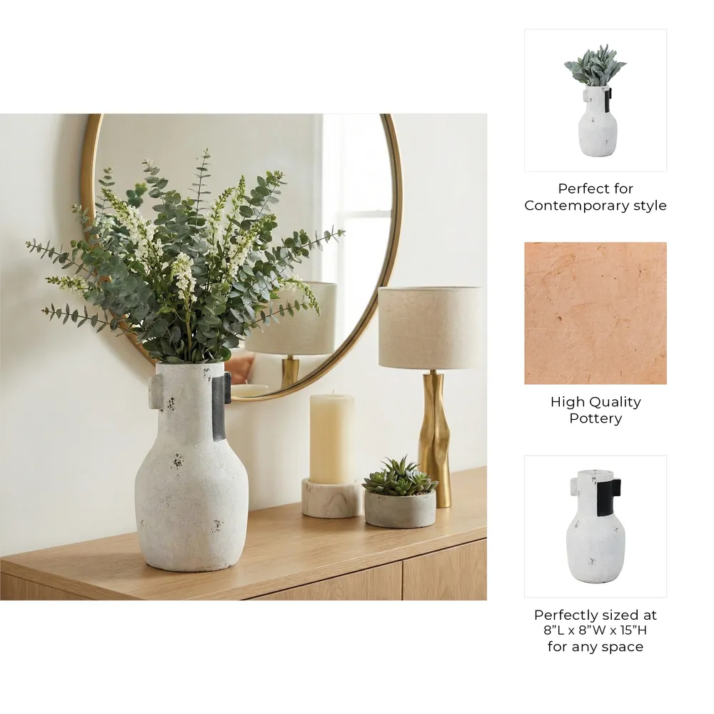 HENDONROSE IVORY VASE 15 (IN)