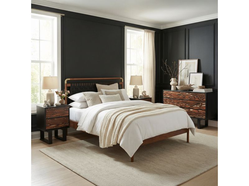 Aremi Dresser Brown & Black 11