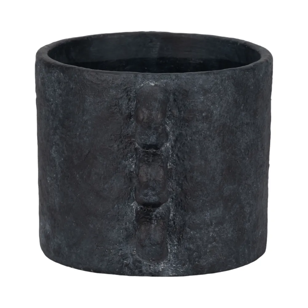 ARLOWHAVEN BLACK PLANTER 8 (IN)