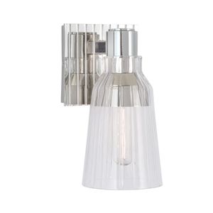 Carnival 9'' High 1-Light Sconce - Polished Nickel 1