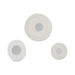 DALETON SET OF 3 GRAY MIRRORS 25 (IN) 1