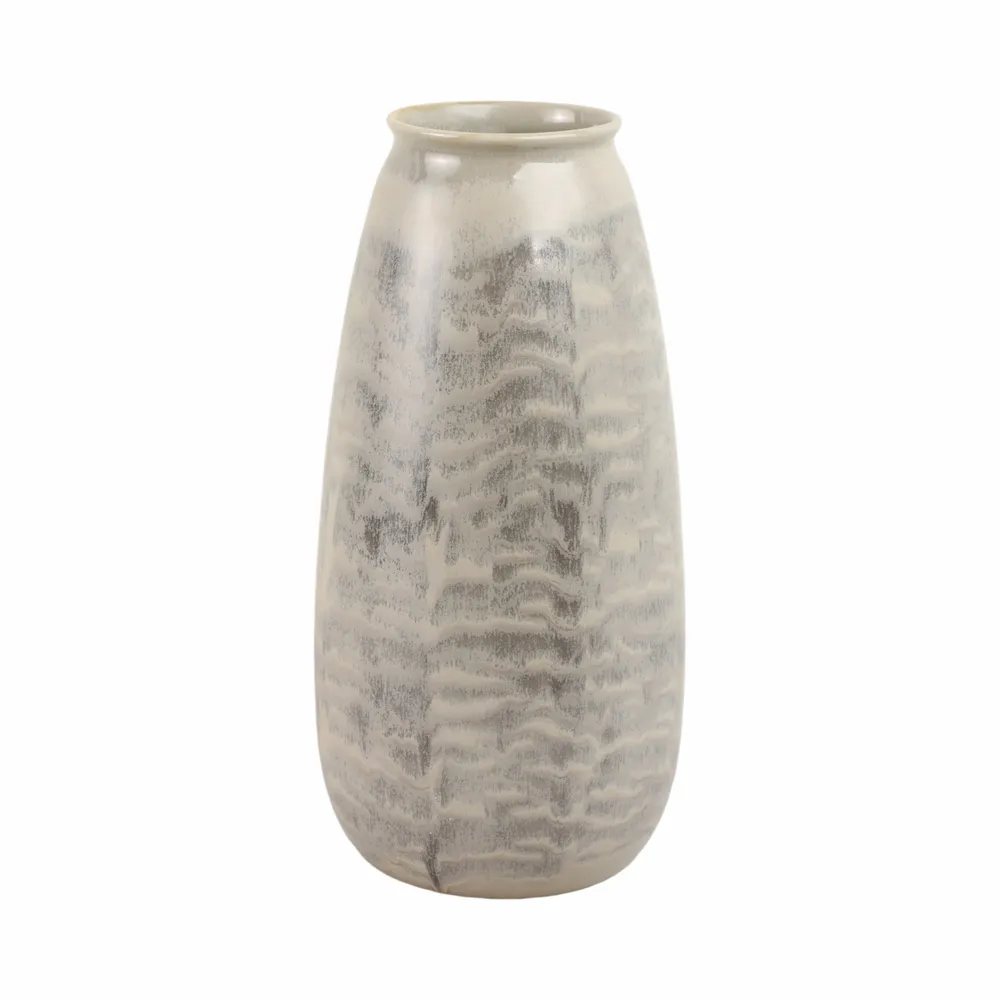 HAWLEYGROVE GRAY VASE 16 (IN)