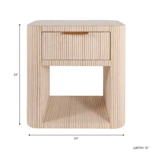 DUNCANMORE IVORY TABLE 24 (IN) 10
