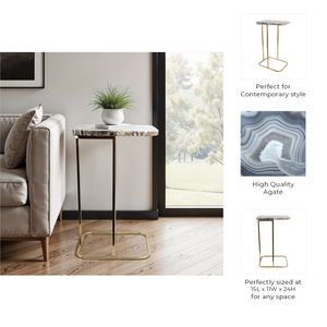 CAXTONHAM BLACK TABLE 25 (IN) 10