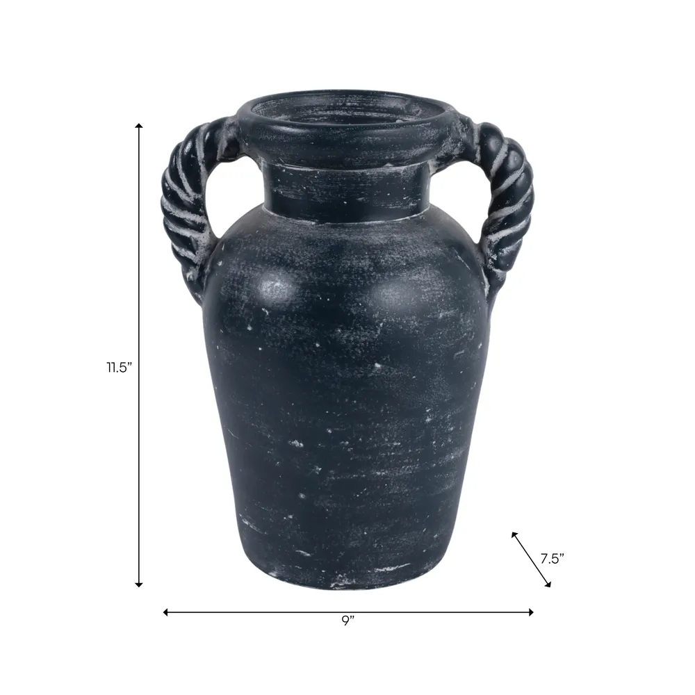 CLOVERWIND BLUE VASE 12 (IN)