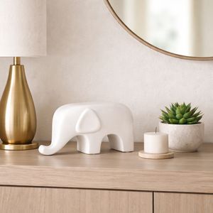 LAWSONPARK WHITE DECOR 6 (IN) 13