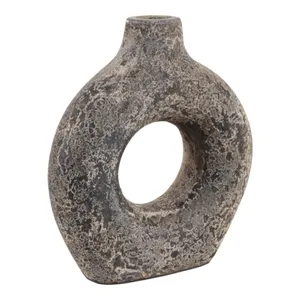 COVEDALE BLACK VASE 9 (IN) 4