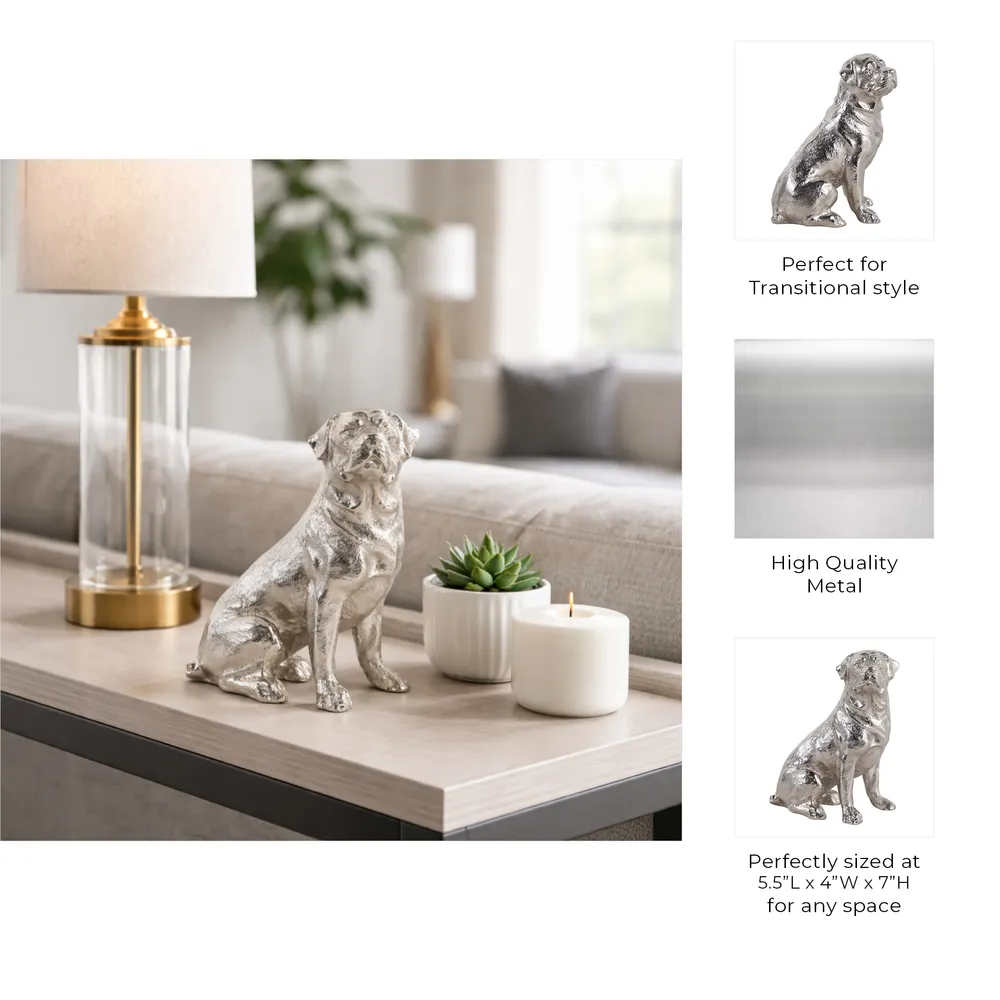 IVYMILL SILVER DECOR 7 (IN)