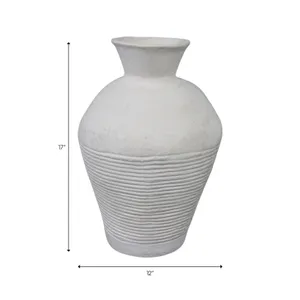 WILSONGATE IVORY VASE 17 (IN) 6