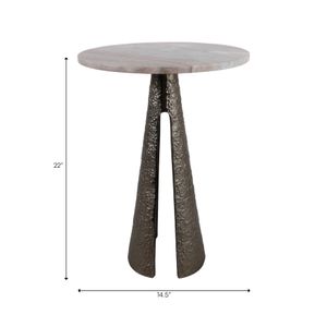 CHILTONGATE BRONZE TABLE 22 (IN) 7