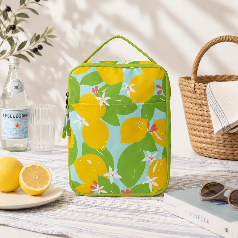 Lemon Blossoms Lunch Tote