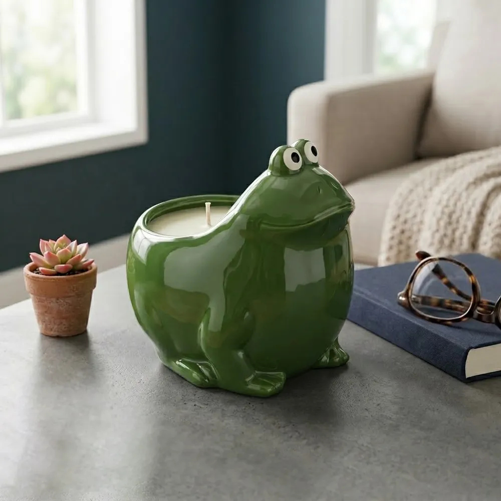 GLENNLAND DARK GREEN CANDLE 7 (IN)