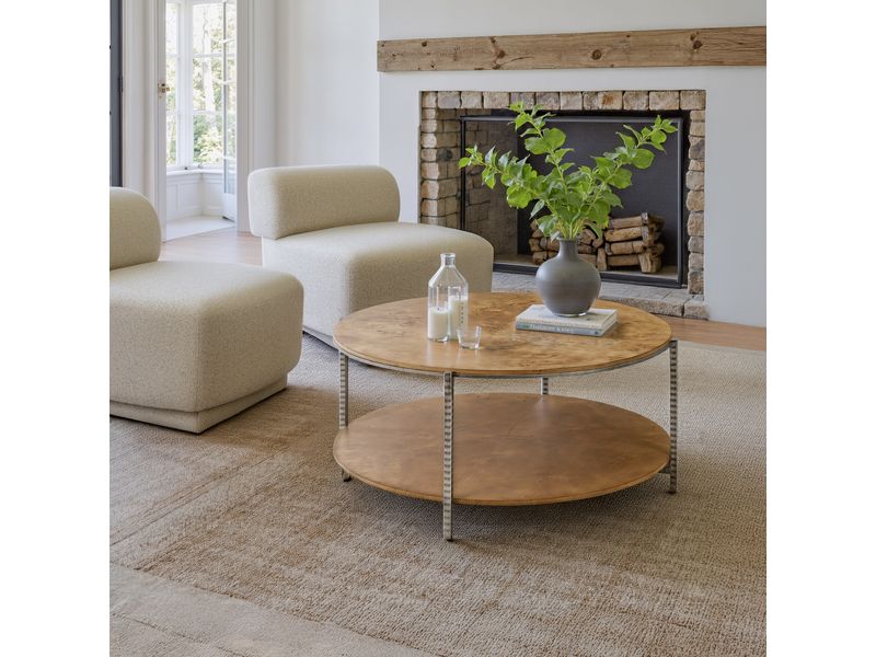 Adna Coffee Table Brown 2