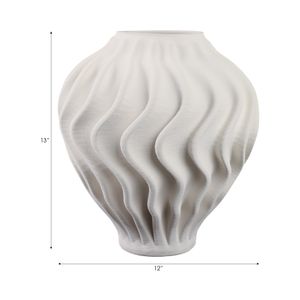 RAETON IVORY VASE 14 (IN) 9